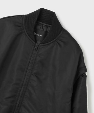 GRACE CONTINENTAL ミリタリー2wayジャケット ブラック