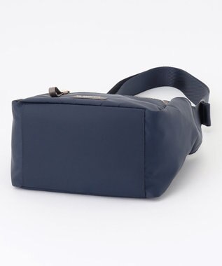 LA BAGAGERIE メタルバックル　ボックスショルダー　SSサイズ ネイビー