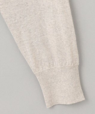 GOTAIRIKU 【家庭洗濯可能】イタリア糸 ハイゲージ タートルニット_リンクス柄 アイボリー系1