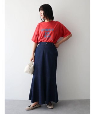 Green Parks ウ゛ィンテージプリントボックスＴシャツ Red