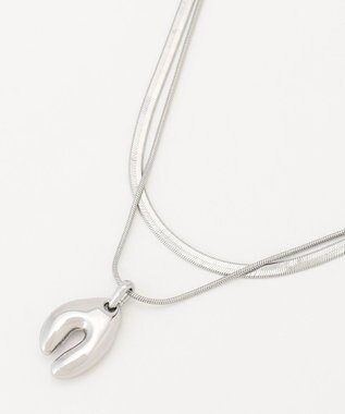  ダブルチェーンネックレス