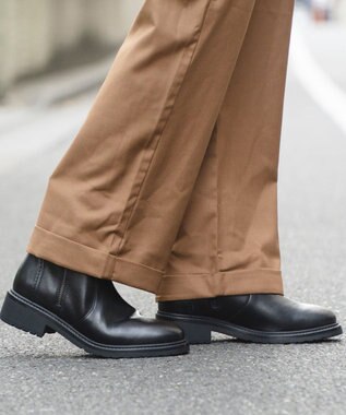 BONTRE 【UNISA/ウニサ】サイドジップショートブーツ