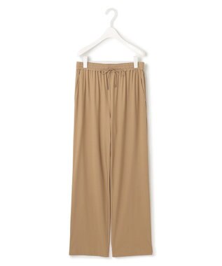 ICB L 【WEB限定カラーあり・UVカット・接触冷感・速乾】マットスキューバ セミワイドパンツ チノベージュ系