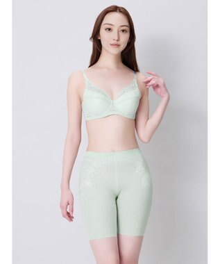 Wing ブラジャー 汗のベタつきや不快感を軽減 背中すっきり 自然なまる胸メイク 【夏のうすかるブラ】 フルカップブラ 春 夏 KB2173 ウイング／ワコール グレイッシュブルー