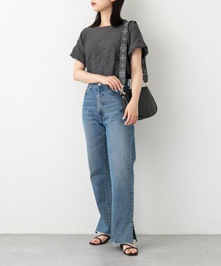 russet アレンジショルダーベルト［Monogram］(CE-1099) Gray