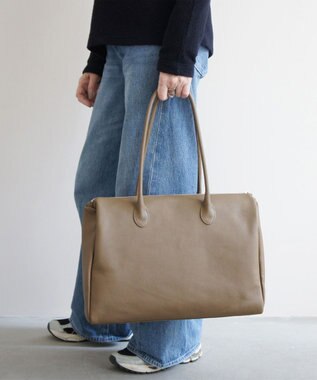 TIDEWAY PUF ボストンバッグM モカ