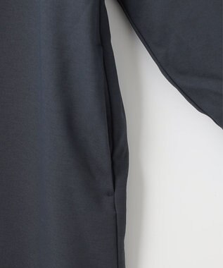 組曲 【サッシュベルト付き】パールボタンシャツワンピース ネイビー系