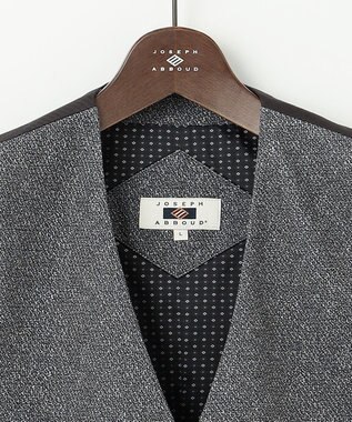 JOSEPH ABBOUD 【キングサイズ・ストレッチ/弱撥水】ムリネ ジャージ ベスト ライトグレー系