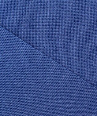 自由区 【洗える】ドライコットンハイゲージニット カーディガン ブルー