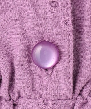 ANY KIDS エンブロイダリー レース ワンピース ラベンダー