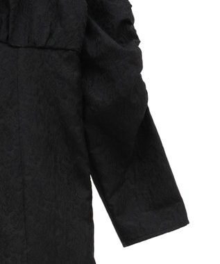 Maison de FLEUR 慈愛に満ちたジャカードワンピース Black