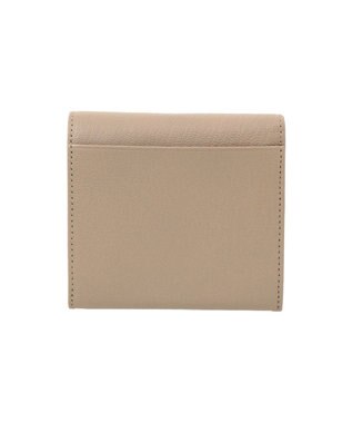 genten ゴートベーシック 二つ折りBOX財布 サンドベージュ