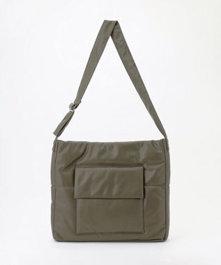 シンセティックソフトレザー　ワンショルダー バッグＬサイズ