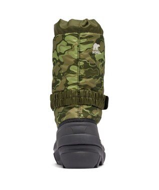 SOREL SOREL/ 【KIDS】ユースフルーリー ブーツプリント /ソレル Utility Green、 Savory
