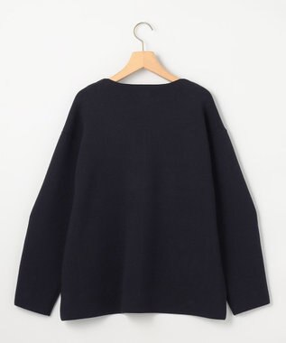 組曲 S 【加藤ローサさん着用】スムースストレッチニットアップ ネイビー系