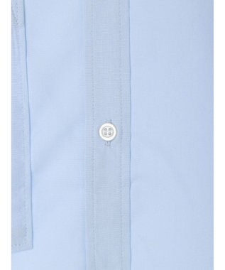 Green Parks イージーケア　ゆったりシャツ Sax