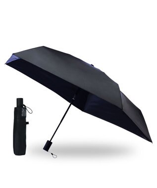 MOONBAT 【遮光100％/超軽量/自動開閉】マジで軽い傘 晴雨兼用 折りたたみ日傘 マジカルテックプロテクション 50cm ブラック