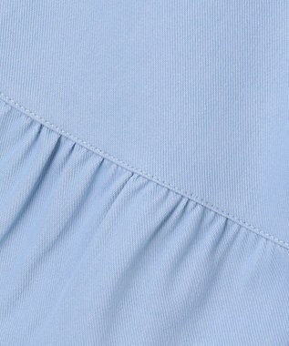 組曲 KIDS 【110-140㎝】ティアードデニムパンツ サックスブルー