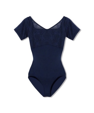 Chacott ハーフスリーブレオタード