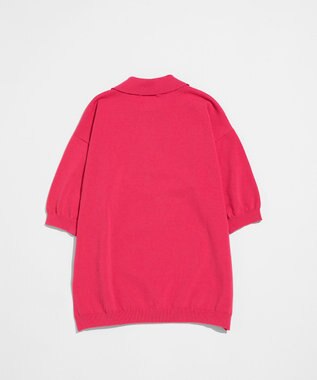 LENO POLO KNIT【UNISEX】 / ポロニット PINK