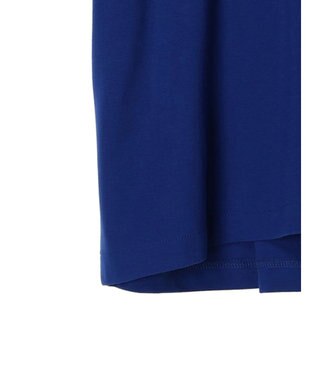 AMERICAN HOLIC 接触冷感バックタック袖折り返しカットプルオーバー Blue