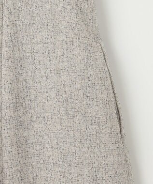 ANY SIS 【洗える】ツイーディマーメイド ジャンパースカート アイボリー