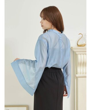 earth music&ecology マルチウェイシアーシャツ Sax