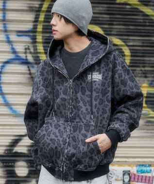 WEGO ワーカーズフードブルゾン 柄2