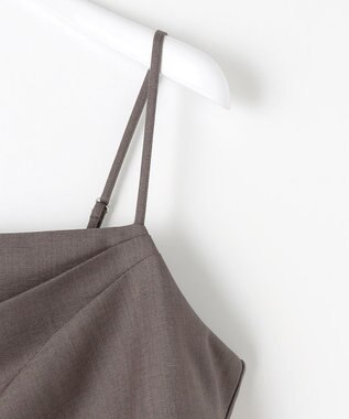 ANY SIS ビスチェワンピース × カットソー セット モカ