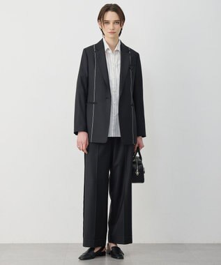 ICB 【30th ANNIVERSARY】Bahariyeインサイドアウト テーラードジャケット ブラック