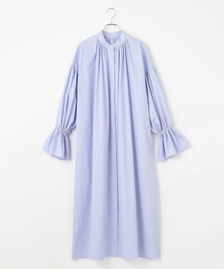 #Newans キャンディスリーブシャツワンピース サックス