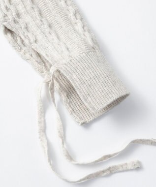 TRICOTE ケーブルニットトップス 80IVORY