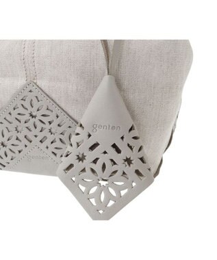 genten リノ トートバッグ小 グレー