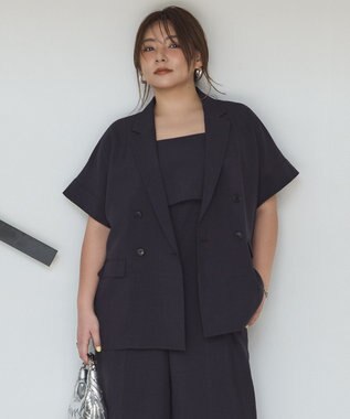 UNFILO L 【セットアップ着用可】TENNEN TOUCH COOL ハーフスリーブ ジャケット