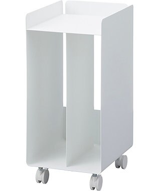 tower ピアノ下楽譜収納ワゴン タワー ホワイト ホワイト