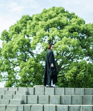 NIZYU KANO TWO-TONE ミニトート ブラック×ブラック