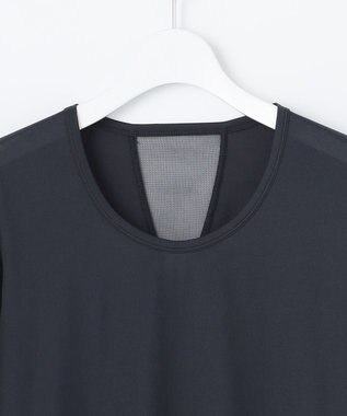 23区GOLF 【WOMEN】【吸水速乾・UVケア】３０ｄインナーUネック カノコ ネイビー系