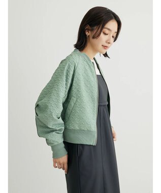 Green Parks ＫＢＦ　キルティングブルゾン Off White