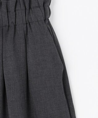 ANY テックリネンツイードパンツ（セットアップ着用可） チャコール系