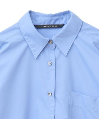 YECCA VECCA ロングシャツ Blue