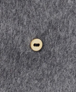 BEIGE， 【WEB限定】PAYSON / ウールリバーオーバーサイズステンカラーコート Top Gray