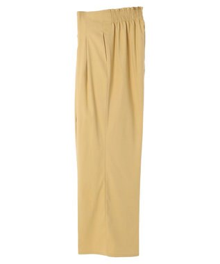 Green Parks ・Ｐｅｔｉｔ　Ｆｌｅｕｒ　ハイウエストワイドパンツ Yellow
