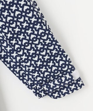 23区GOLF 【WOMEN】モノグラム ポケッタブルレインワンピース ネイビー系5