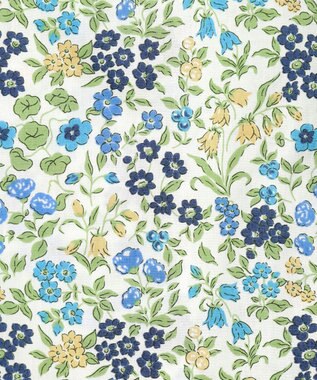 J.PRESS LADIES L 【洗える】Liberty Lilibet＆Hannah Rose スタンドカラー ブラウス イエロー系5