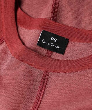 Paul Smith ラグラン シアー ニット ワインレッド