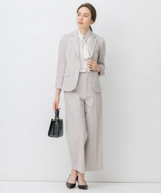 自由区 【Sサイズ有】360°FREE ウォッシャブル パンツ ベージュ系