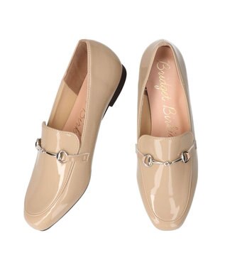 Bridget Birkin 【Bridget Birkin】ビットローファーレインシューズ ベージュエナメル