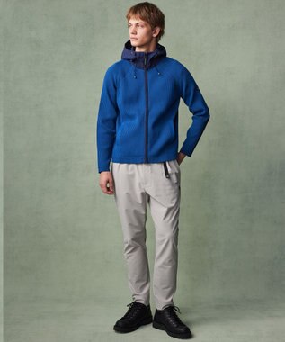 JOSEPH ABBOUD MOUNTAIN 【7ポケット/撥水性/ソフト】ハイパワー2WAYストレッチパンツ ライトグレー系