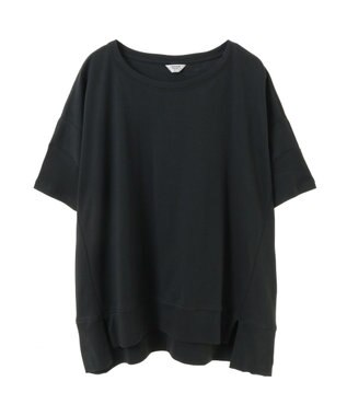 AMERICAN HOLIC 接触冷感裾切り替えカットプルオーバー Charcoal Gray