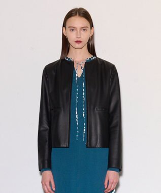 JOSEPH スムースレザー　ジャケット Black